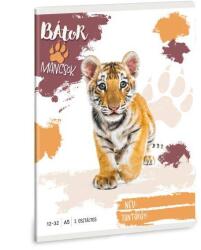 Ars Una 3. osztályos vonalas füzet A5 - Bátor Mancsok - Tigris (53605016)
