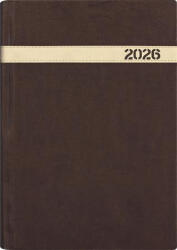 Dayliner Naptár, tervező, B5, heti, DAYLINER "The Boss", barna (DL6AG-BOFB5HE-BA)