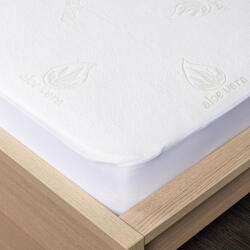 4home Aloe Vera körgumis vízálló matracvédő, 160 x 200 cm