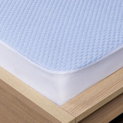 4home Cooler körgumis vízhatlan hűsítő matracvédő, 160 x 200 cm + 30 cm, 160 x 200 cm