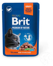 Brit BP. Cat Pouches Salmon for sterilized 100 g (B48460)