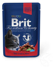 Brit BP. Cat Pouches with Beef Stew&Peas 100 g (B05982)