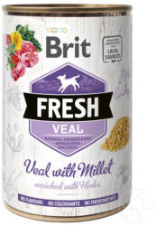 Brit BP Fresh Veal with Millet 400g (B33978)