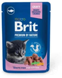 Brit BP. Cat Pouch White fish for Kitten 100 g (B48637)