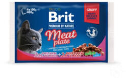 Brit BP. Cat Pouches Meat Plate 400 g (4x100 g) (B06262)
