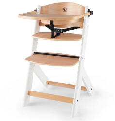 KinderKraft - Baba etetőszék ENOCK fa&fehér (993193)