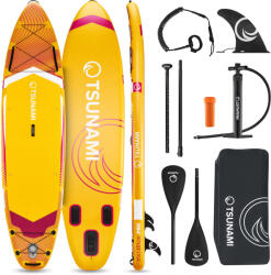 Tsunami SUP felfújható TSUNAMI PRO deszka 350 cm T11 350 CM fehér|narancssárga|sárga