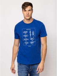 Heavy Tools Férfi rövidujjú póló MACKLIN XL kék