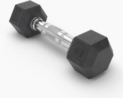 SUPRFIT Hexagonális gumi borjú súlyzó (egyedülálló) - 6 kg 6 KG fekete