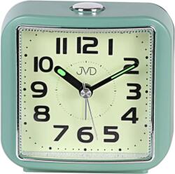 JVD Ceas deșteptător analogic JVD SRP8204.2 cu funcționare lină, verde