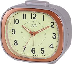 JVD Ceas deșteptător analogic JVD SRP1201.3 cu funcționare lină, gri