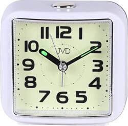JVD Ceas deșteptător analogic JVD SRP8204.3 cu funcționare lină, alb