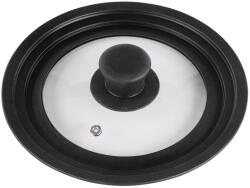 Xavax Capac universal Xavax (capac de oala cu diametrul de 16, 18 si 20 cm, capac cratita cu orificiu de abur, design cu margine gradata, inel si sticla din silicon, se poate spala in masina de spalat vase)