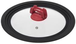 5five Simple Smart Capac universal Crosby, sticla, margini silicon, 22-24-26 cm