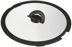 Lagostina Ingenio Lagostina Capac din sticla pentru inductie, negru / transparent, 28 cm (010244060128)