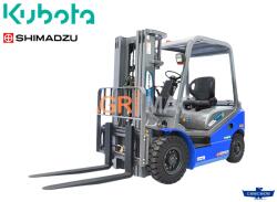 Graecus Motostivuitor diesel, 3 tone, 3 metri, motor Kubota 50 cp STAGE V - FD30V (10000730)