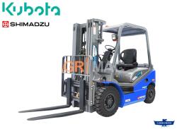 Graecus Motostivuitor diesel, 3, 5 tone, 3 metri , motor Kubota 50 CP, STAGE V - FD35V-Kubota (10000733)