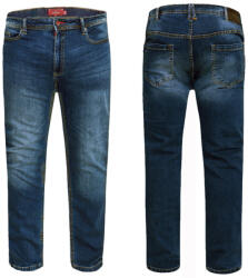 D555 pantaloni bărbați AMBROSE L: 32 stretch supradimensionați Blugi 50