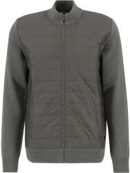 Barbour Jachetă Essential Carn Baffle Zip Through Knitted Jumper MKN1104 ol51 olive
