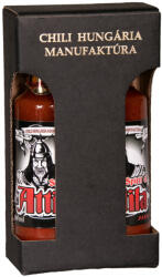 Chili Hungária Manufaktúra Spirit of Attila - prémium chili szósz 2x100ml + díszdoboz