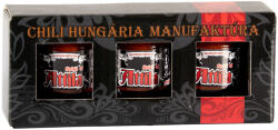 Chili Hungária Manufaktúra Spirit of Attila - prémium chiliszósz díszdobozban 3x40ml
