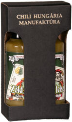 Chili Hungária Manufaktúra Zöld felső chili szósz 2x100ml
