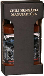 Chili Hungária Manufaktúra 424 - Smokey hot chili szósz 2x100ml
