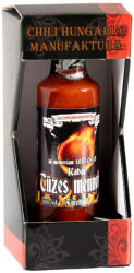 Chili Hungária Manufaktúra Tüzes mennykő chili szósz díszdobozban 100ml