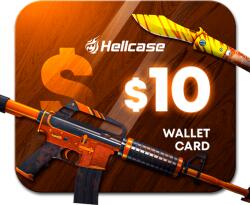 Hellcase. com 10 USD Wallet Card Code