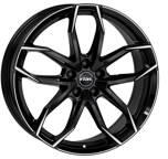 RIAL LUCCA Fényes fekete Polírozott 5/100 17x7, 5 ET45 57, 1 - garazsmester