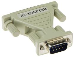 ACT AB9146 D-sub adapter 9 pólusú dugasz 25 pólusú anya, szürke (AB9146)
