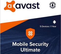 Android Avast Ultimate Mobile Security for Android Key (1 Év / 1 Eszköz)