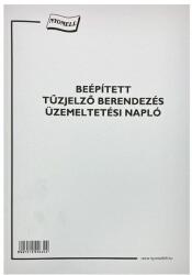  Nyomtatvány beépített tűzjelzõ berend. üzemelt. napló (87009) - tonerpiac