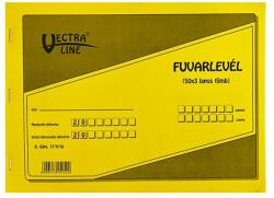VECTRALINE Nyomtatvány fuvarlevél VECTRALINE A/4 fekvõ 50x3 lapos (DGJ-17/V/50) - tonerpiac