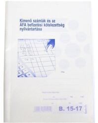  Nyomtatvány kimenõ számlák nyilvántartója A/4 - tonerpiac