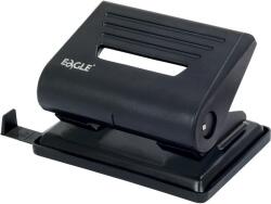 EAGLE Lyukasztó EAGLE 837 2 lyukú fém 25 lap fekete (110-1033) - tonerpiac