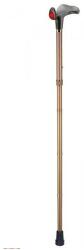  Állítható magasságú járóbot anatómiai fogantyúval 175cm felettieknek, jobb, barna