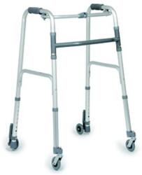  Állítható magasságú, fékezhető guruló járókeret 4 kerékkel