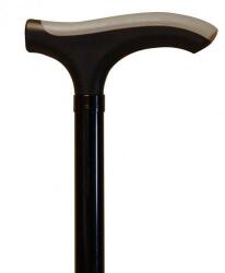  Összecsukható, gél markolatú, állítható magasságú kényelmes járóbot csuklópánttal, Advance, szürke