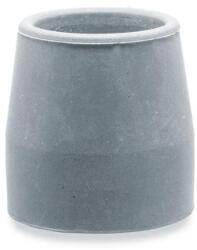 Fémbetétes járókeret botvég gumi 26mm, szürke 4db