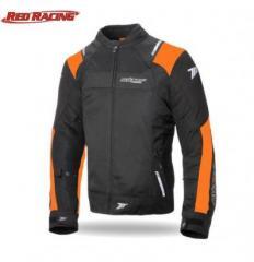 Seventy Degrees Kabát Sd-jr52 Férfi Racing Nyári Fekete / Narancssárga S (694927)