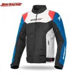 Seventy Degrees Kabát Sd-jr48 Férfi Racing Nyári Fekete / Fehér / Piros / Kék S (694899)