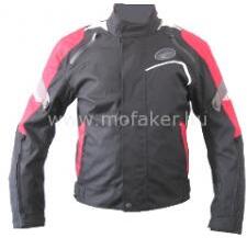 Rush-M Motoros kabát GS-20 2XL rövid fekete-piros (982756)