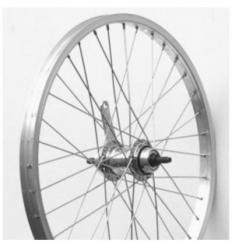 schwinn csepel Kerék Hátsó 24x175 Ber Szimpl + Gragy 24x1, 75 Hátso Füz Gra (11007168)