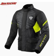 REVIT KABÁT Duke H2O FEKETE / NEONSÁRGA XXL (695753)