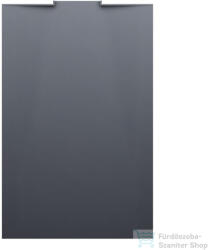 Laufen NIA zuhanytálca 140x90 cm, Marbond kompozit anyagból, lefolyó a falon belül, Antracit H2100380780001 (H2100380780001)