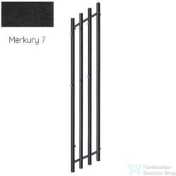 Radeco FUEGO KOLOR 1650x290 jobbos design radiátor, MERKURY 7 (matt fekete) színben (Radeco_FUEGO_R_MERKURY7)