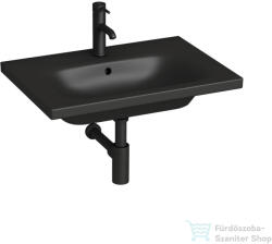 Jika MIO N 80x45 cm mosdó, matt fekete H8127167161041 (H8127167161041)