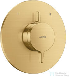 Hansgrohe AXOR ONE falsík alatti kád/zuhany csaptelep alaptest nélkül, szálcsiszolt arany hatású 48415250 (48415250)