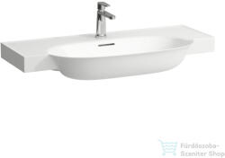 Laufen The New Classic 100x48 cm-es szekrényre illeszthető mosdó 1 csaplyukkal, LCC bevonattal, fehér H8138574001041 (H8138574001041)